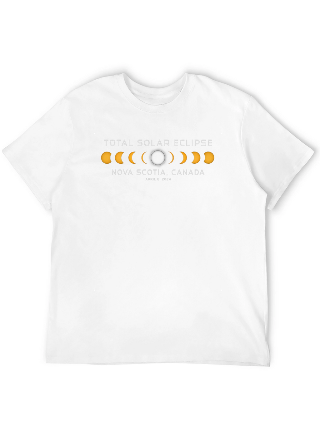 Total Solar Eclipse 2024 Nova Scotia T-Shirt