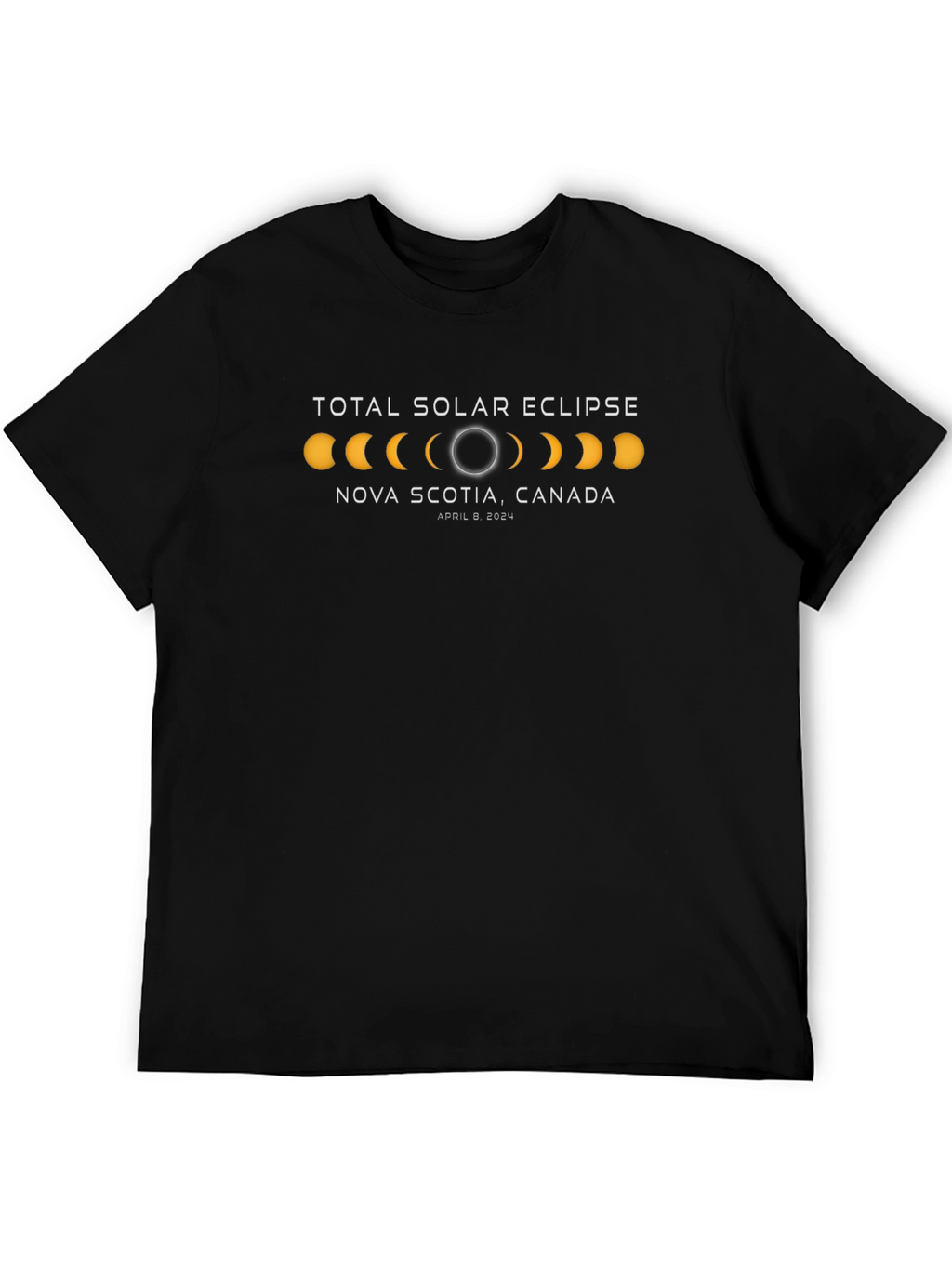 Total Solar Eclipse 2024 Nova Scotia T-Shirt