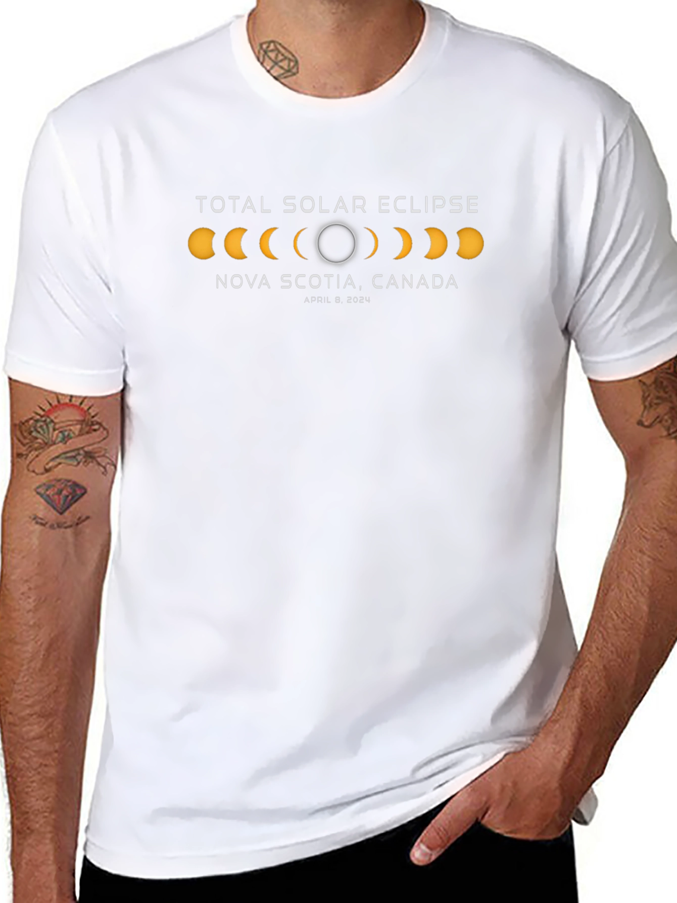 Total Solar Eclipse 2024 Nova Scotia T-Shirt