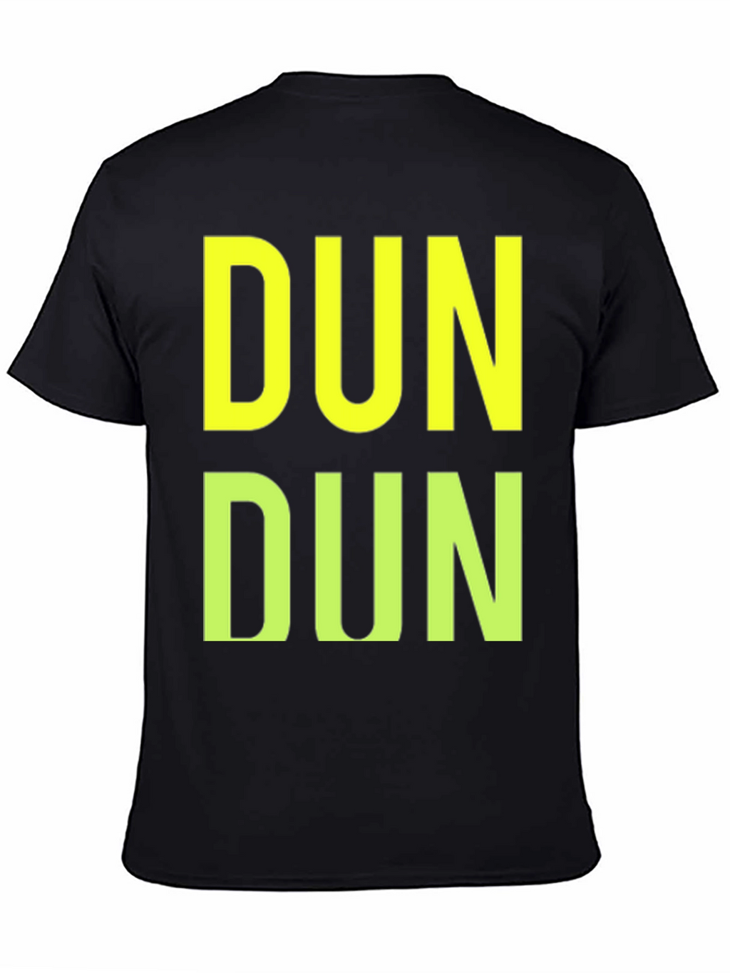 Dundun Graphic Print Crew Neck T-Shirt