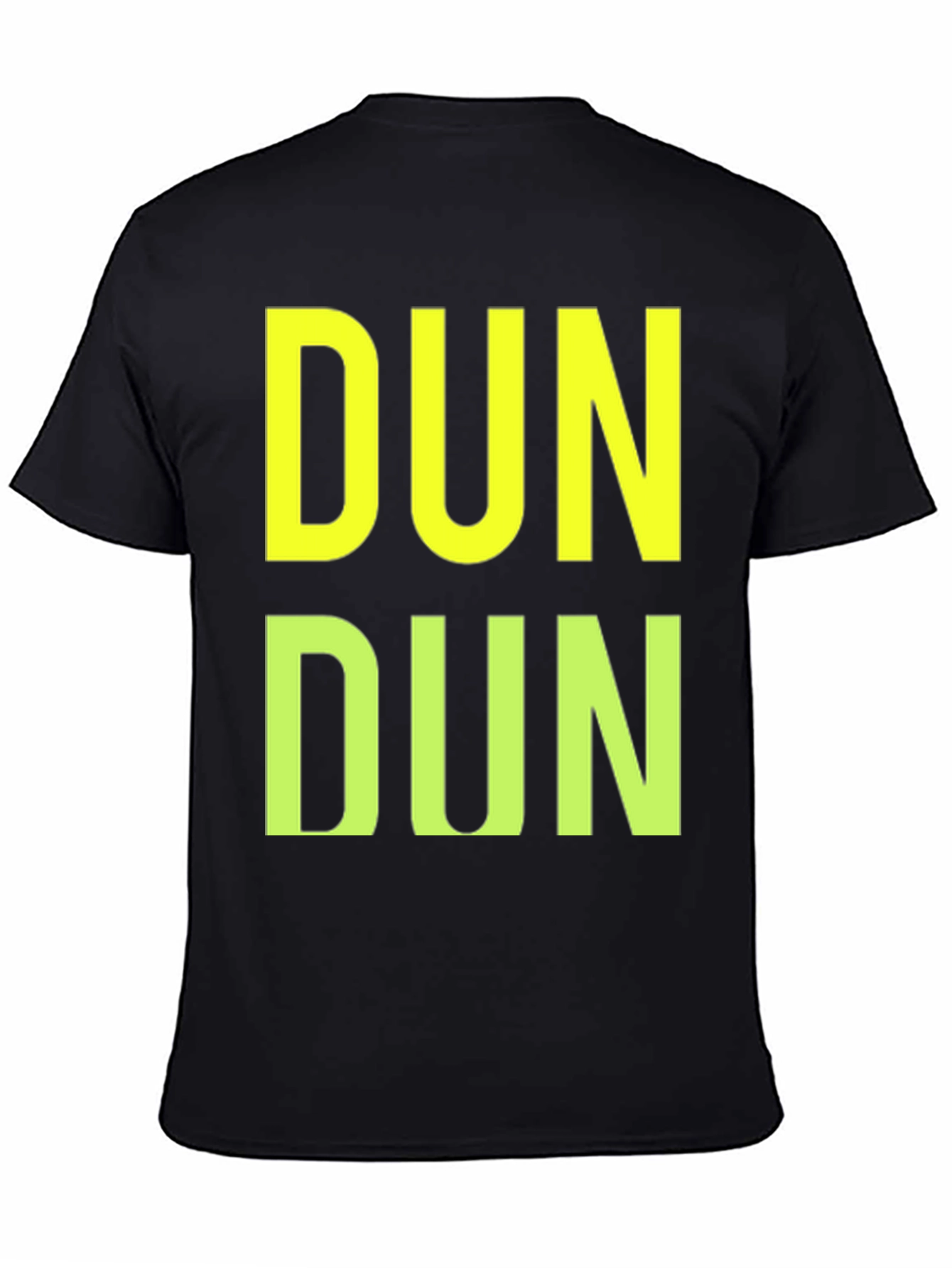 Dundun Graphic Print Crew Neck T-Shirt