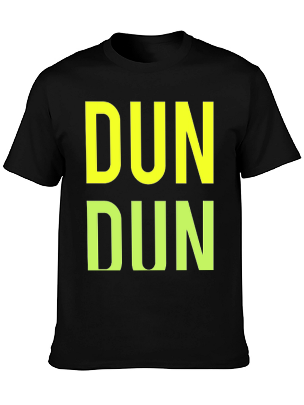 Dundun Graphic Print Crew Neck T-Shirt