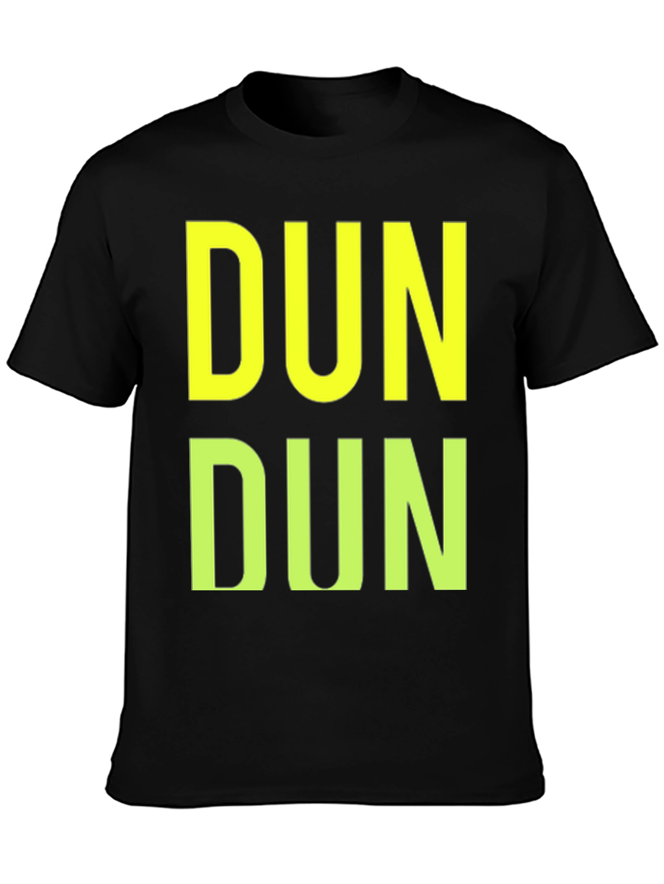 Dundun Graphic Print Crew Neck T-Shirt