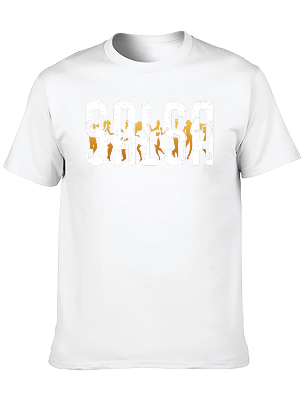 Salsa Dance T-Shirt - Black Cotton Graphic Tee