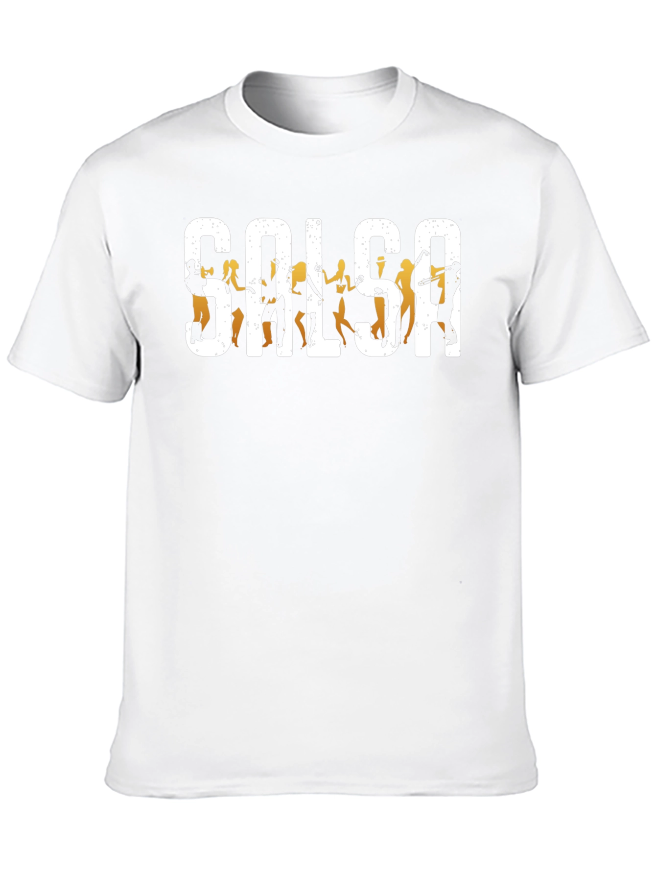 Salsa Dance T-Shirt - Black Cotton Graphic Tee