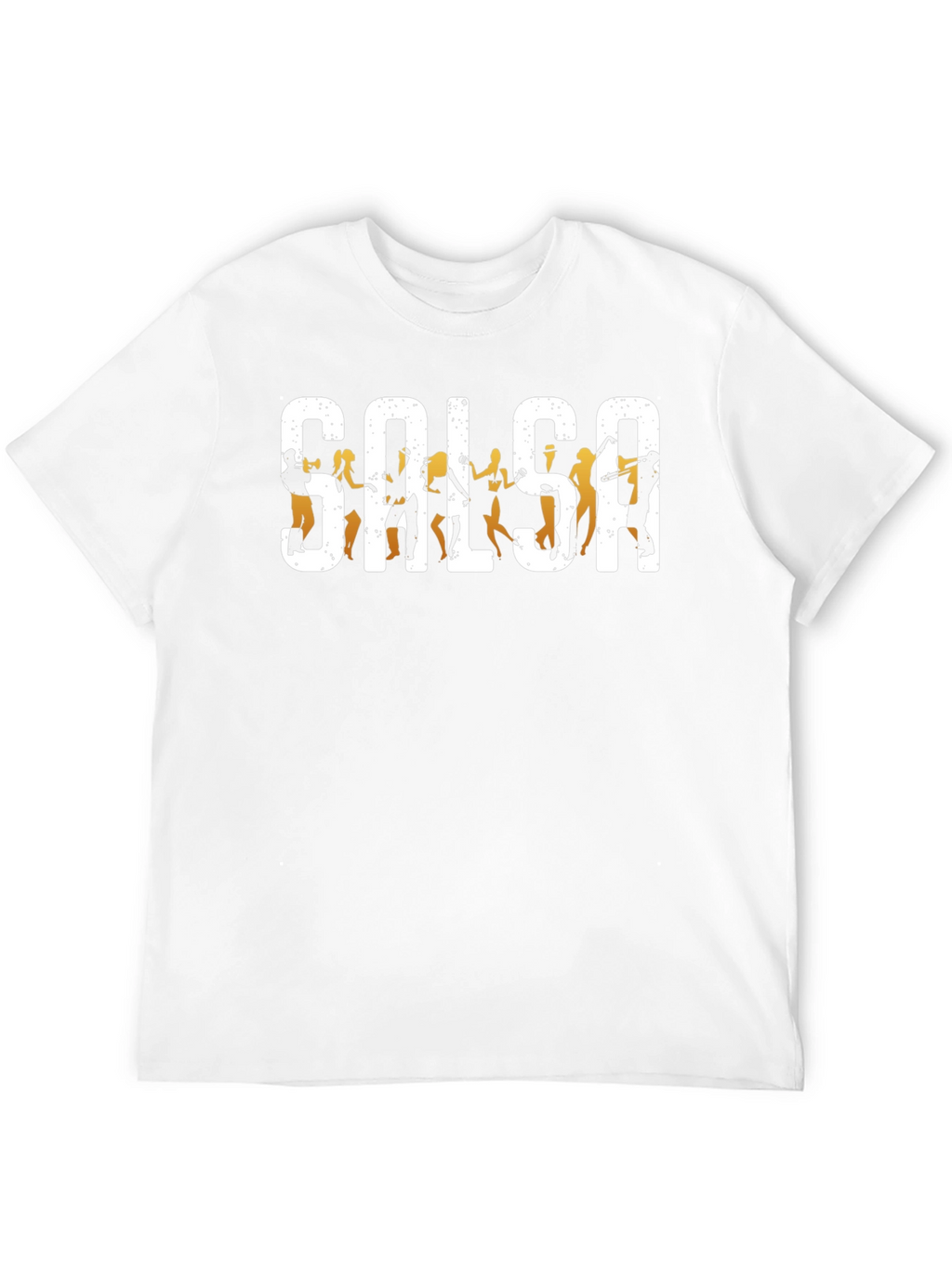 Salsa Dance T-Shirt - Black Cotton Graphic Tee