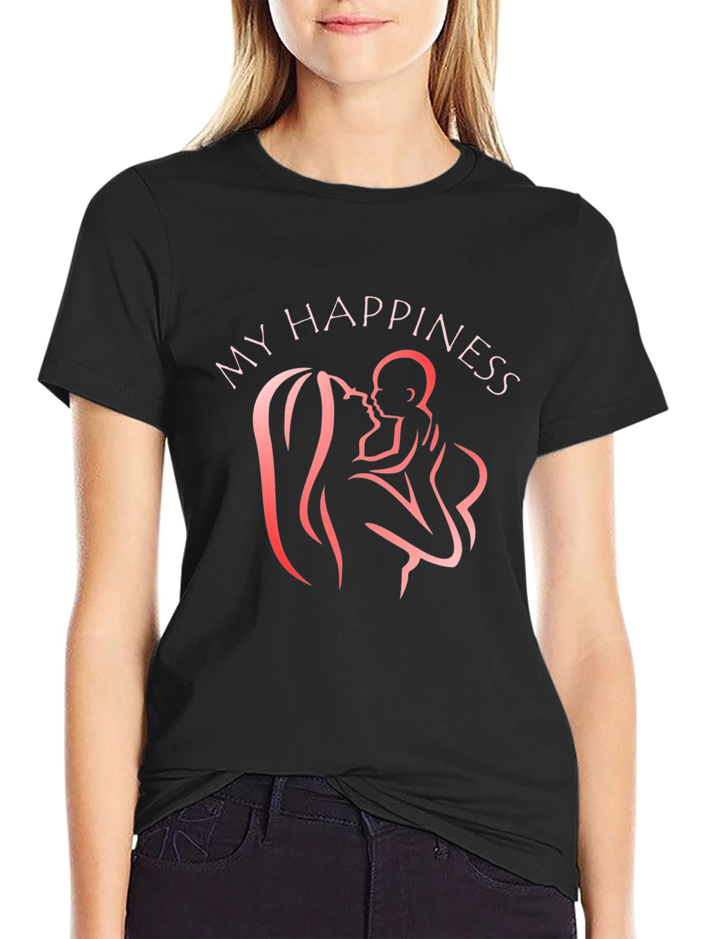 My Happiness T-Shirt - Mother & Child Graphic Tee