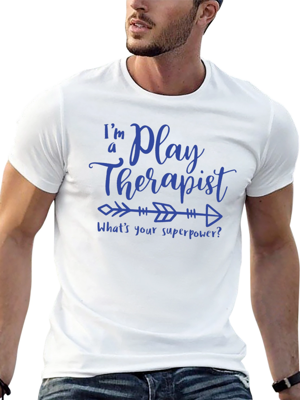 Play Therapist Superpower T-Shirt - Fun & Unique Gift