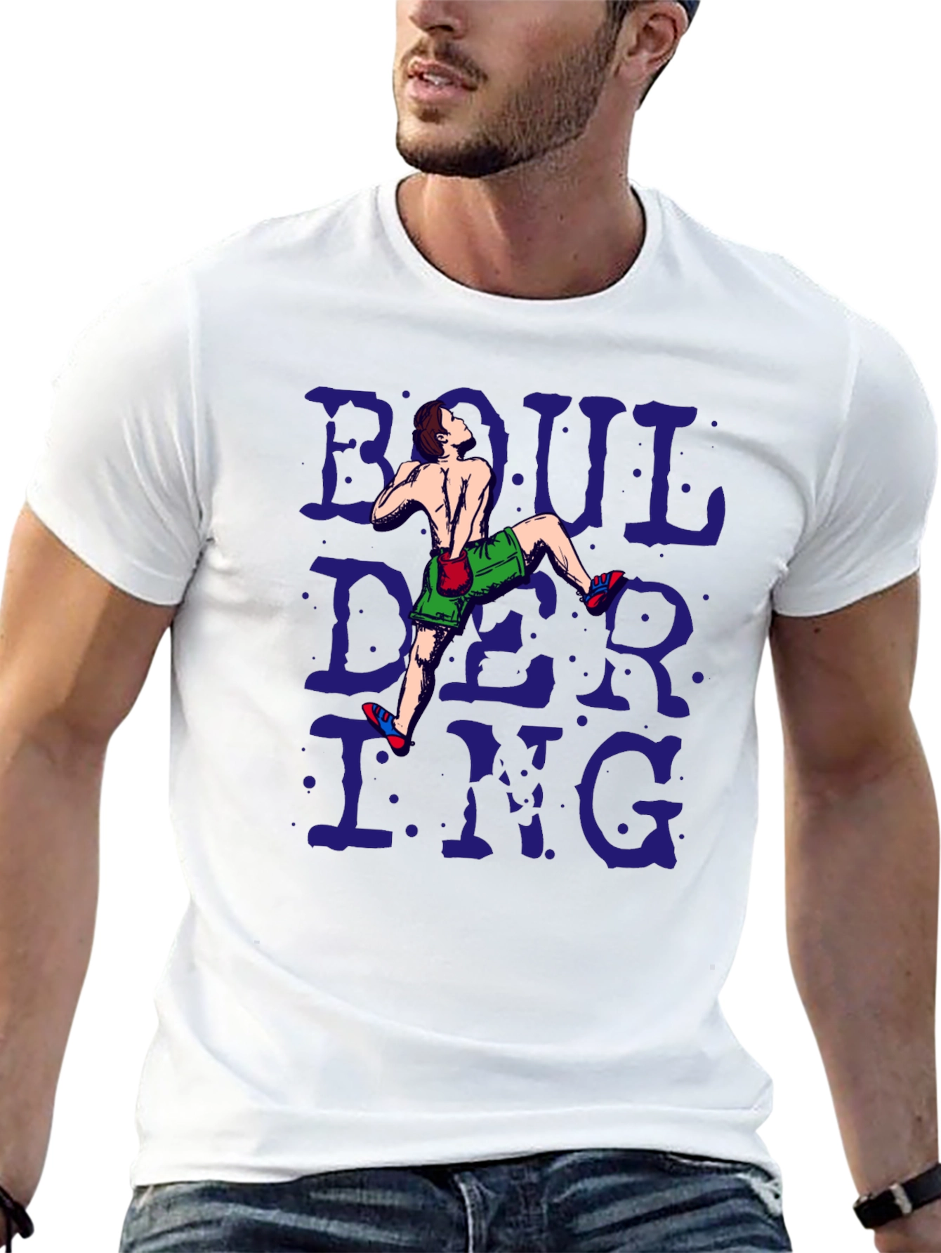Bouldering Graphic T-Shirt