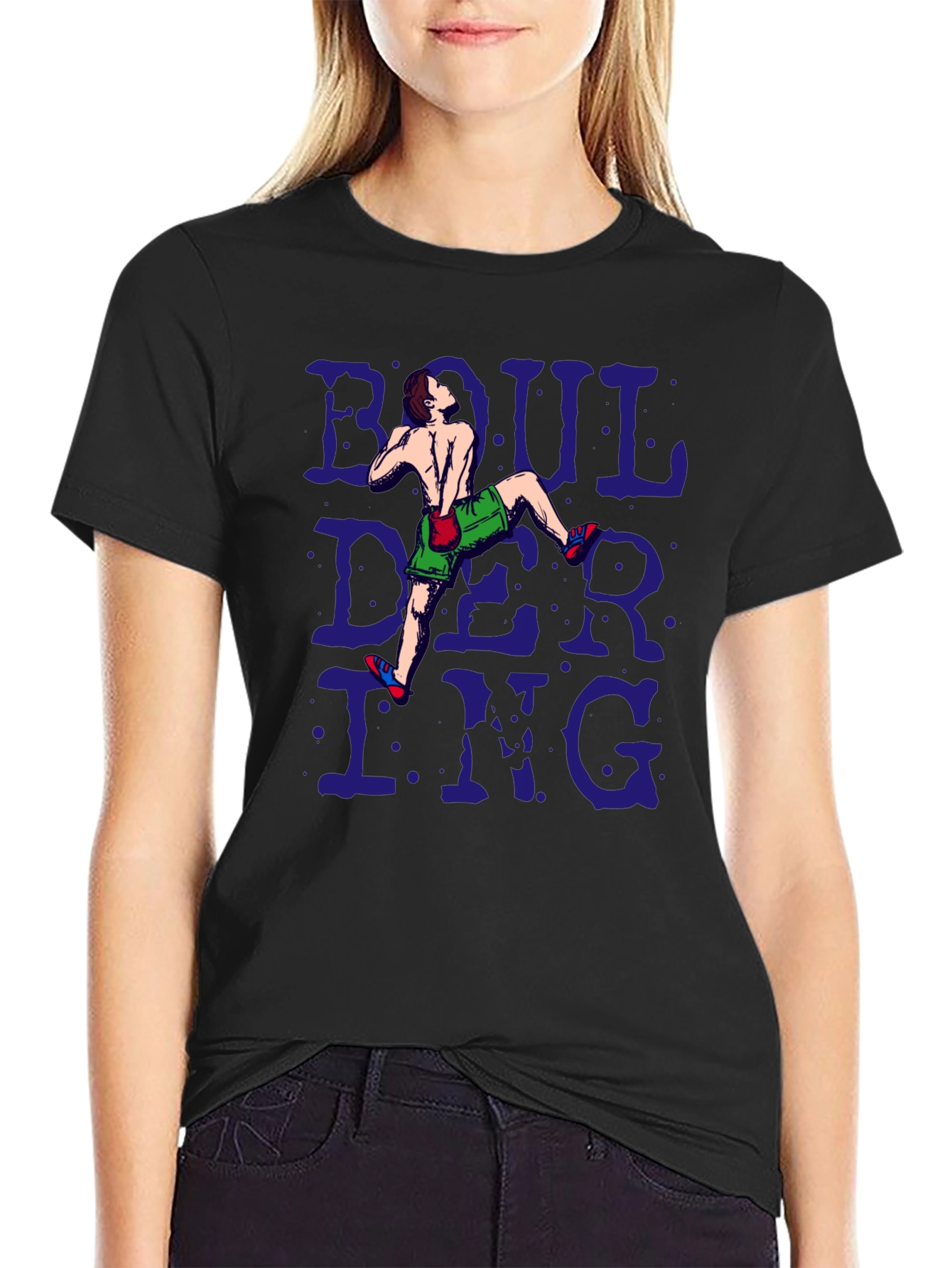 Bouldering Graphic T-Shirt