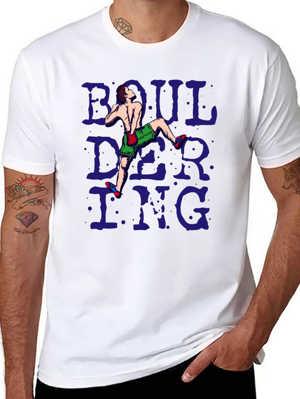 Bouldering Graphic T-Shirt