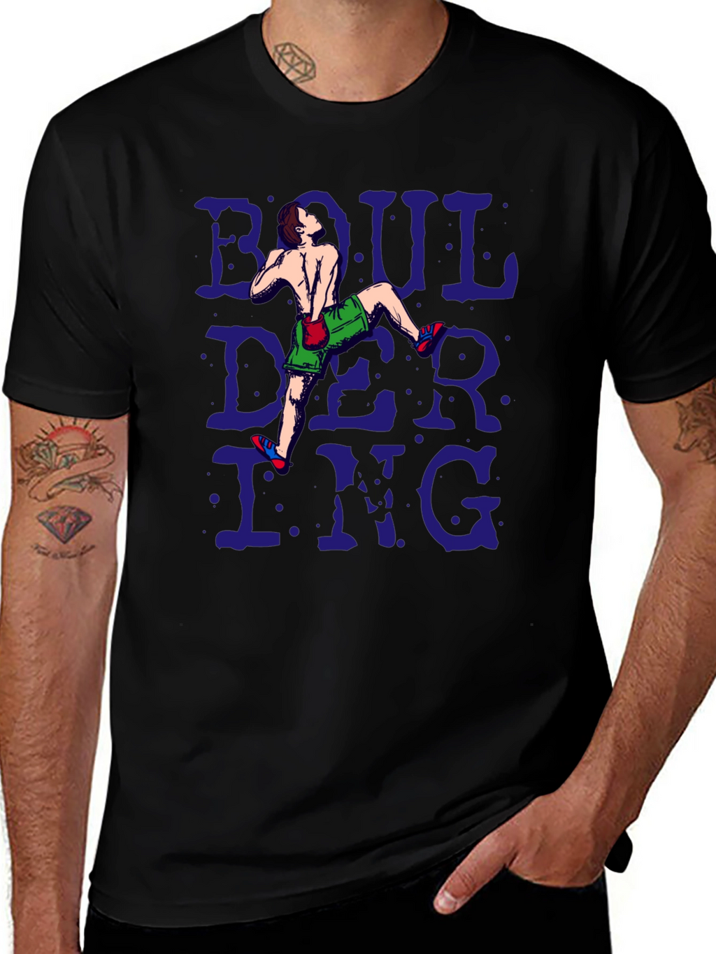Bouldering Graphic T-Shirt