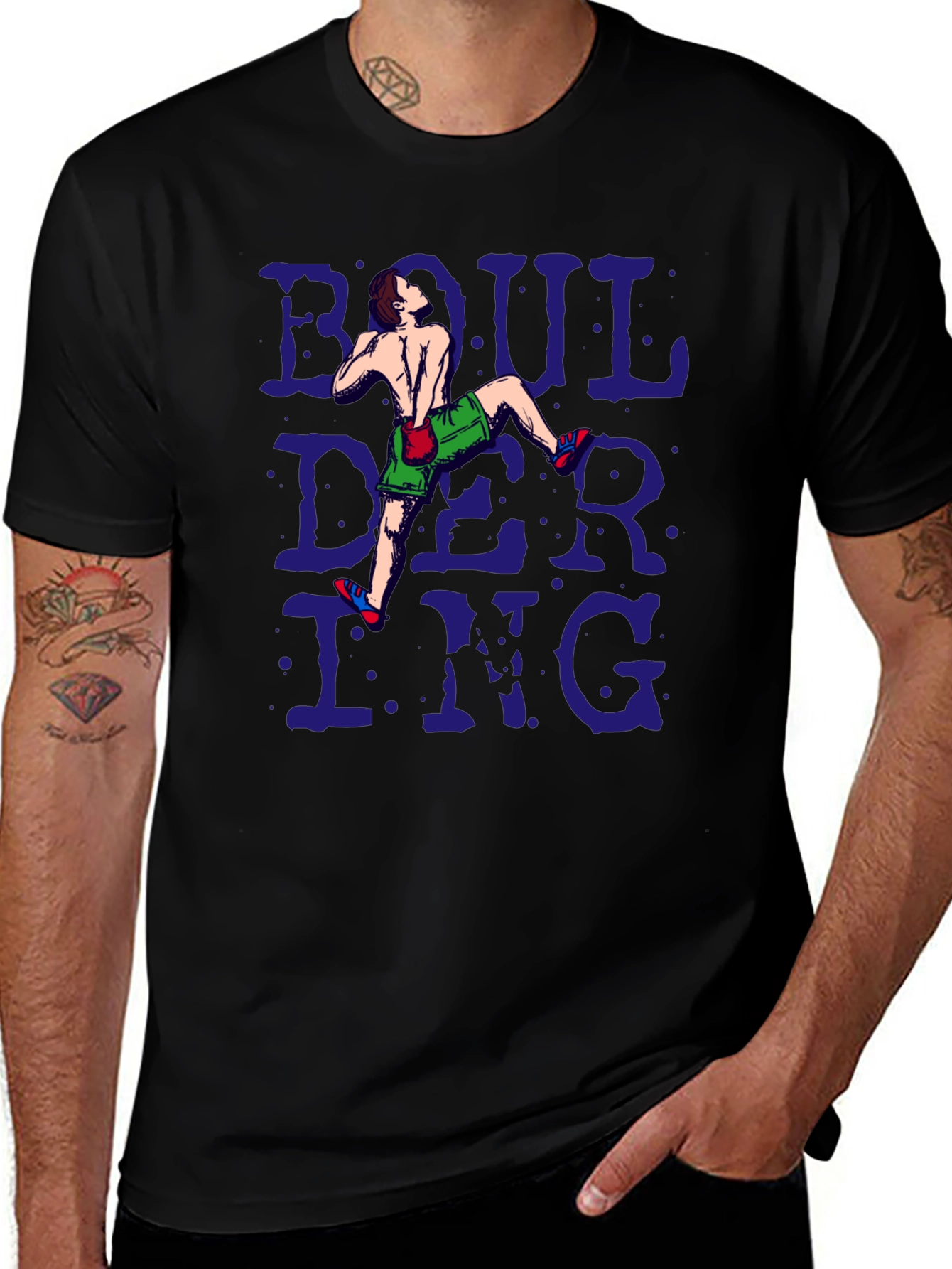 Bouldering Graphic T-Shirt