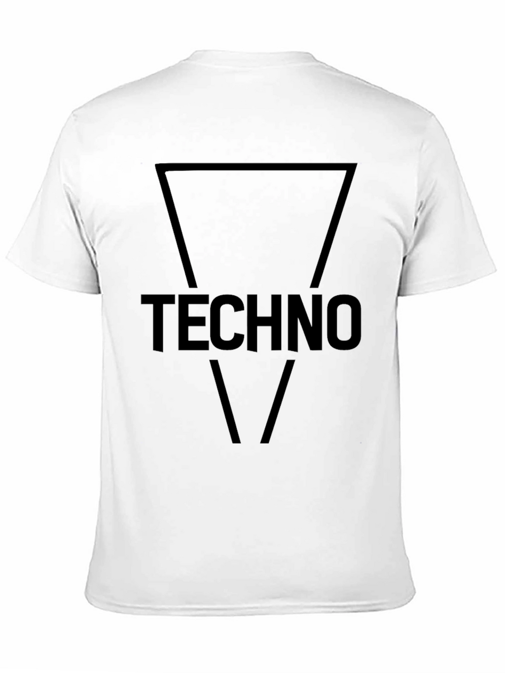Techno Music Graphic Tee - Black T-Shirt