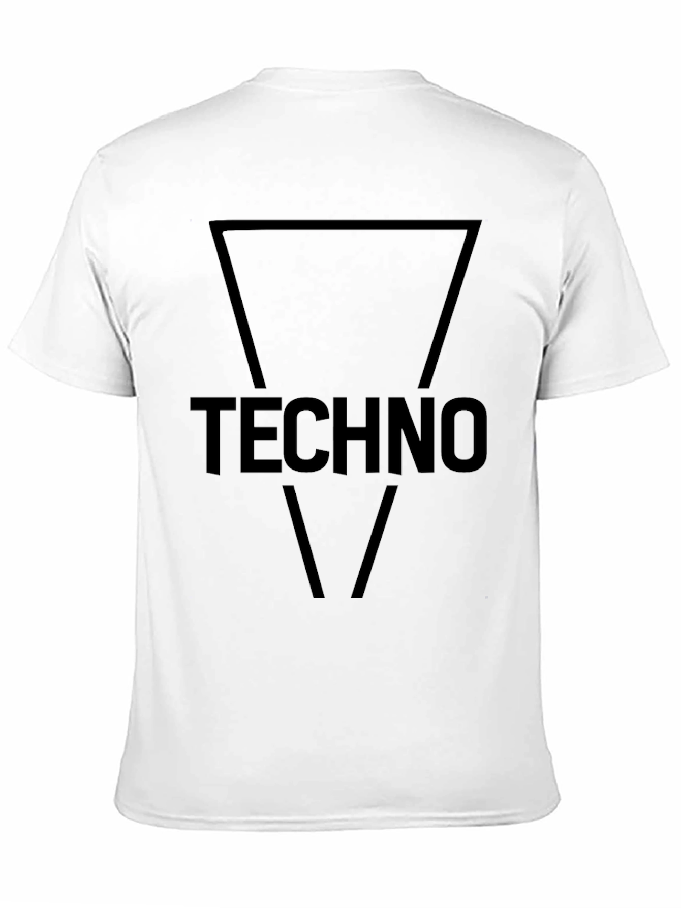 Techno Music Graphic Tee - Black T-Shirt