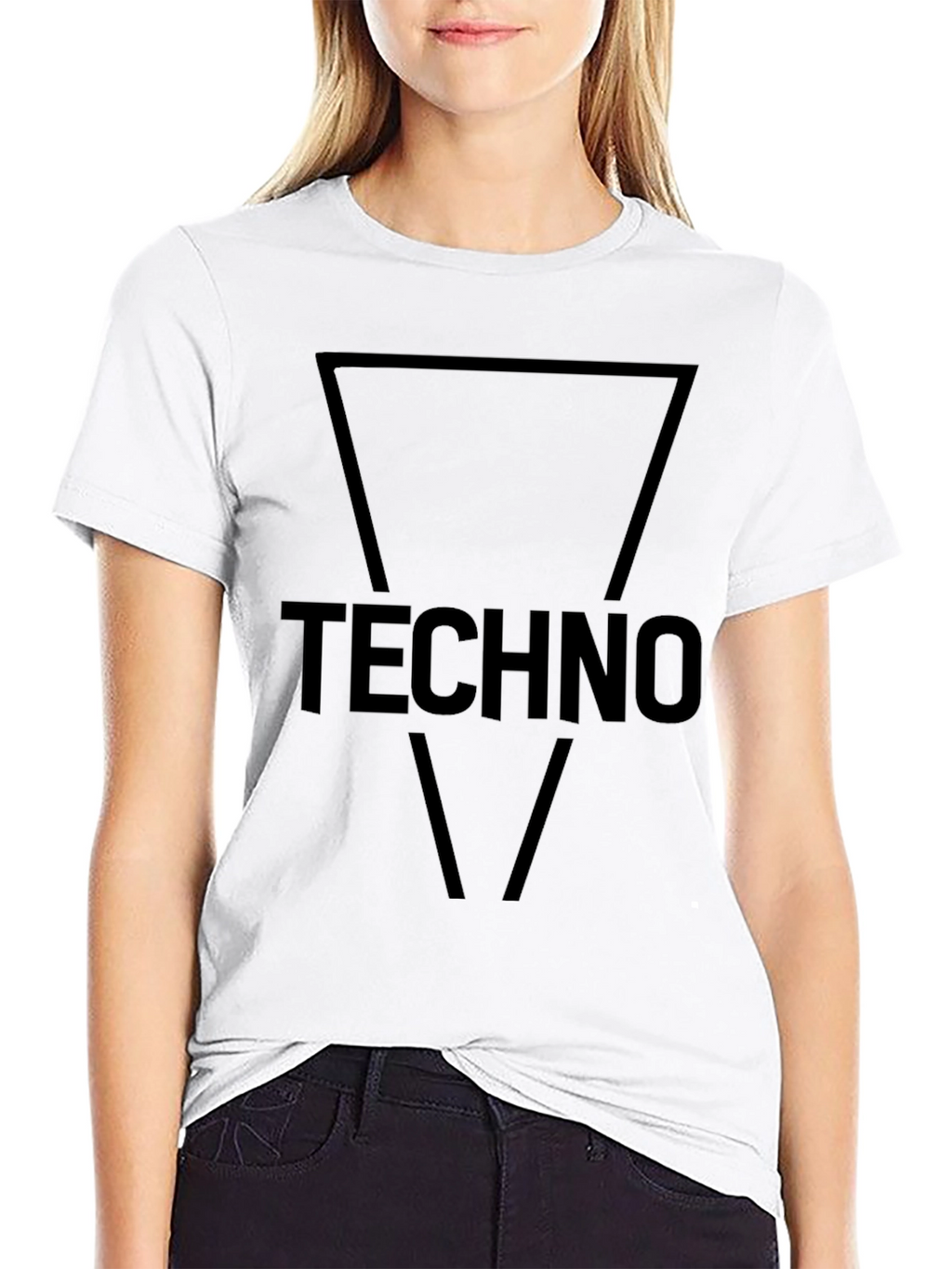 Techno Music Graphic Tee - Black T-Shirt