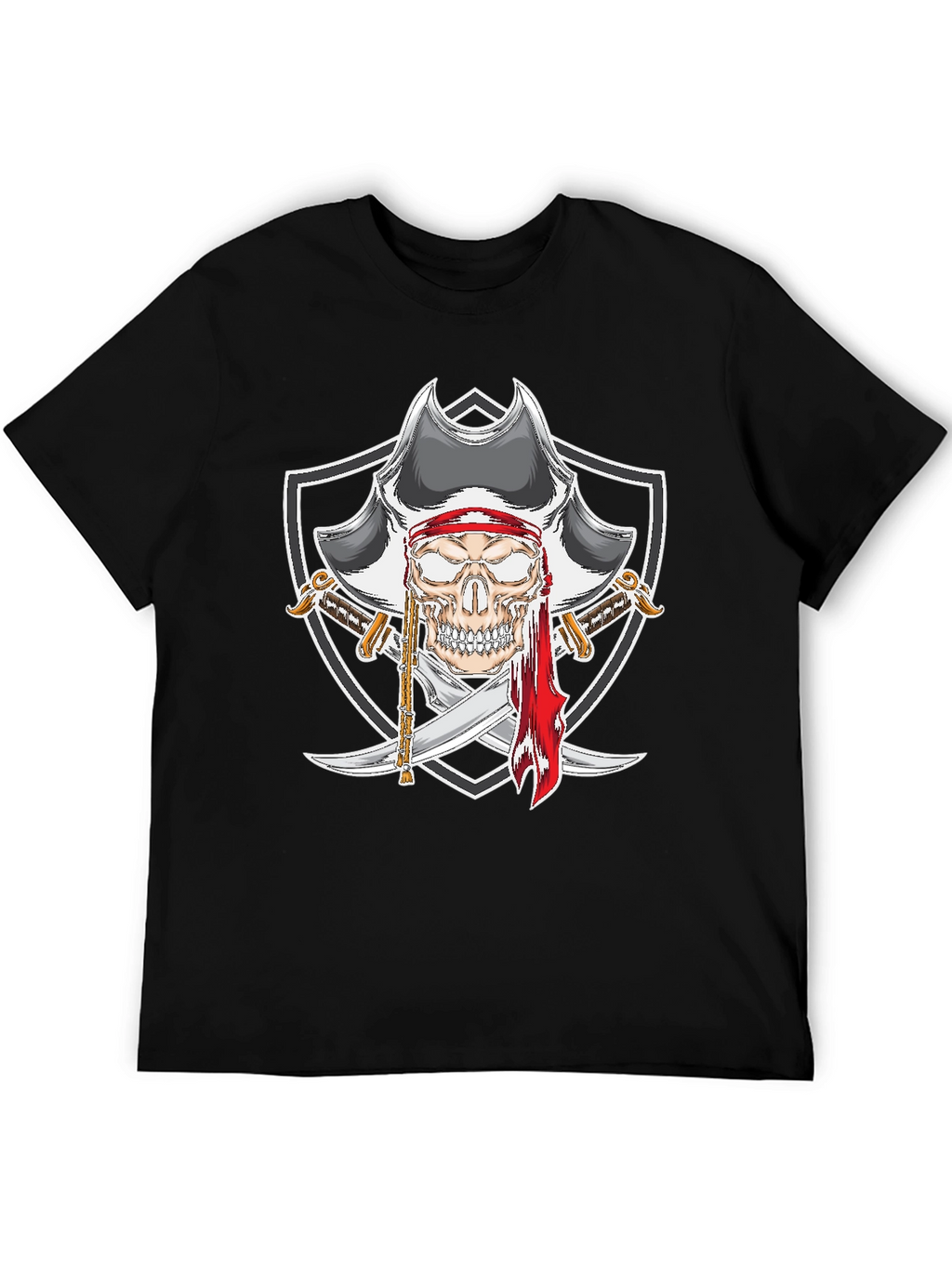 Pirate Skull Graphic Tee