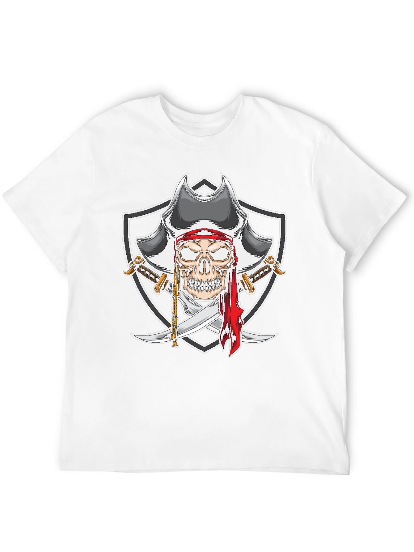 Pirate Skull Graphic Tee