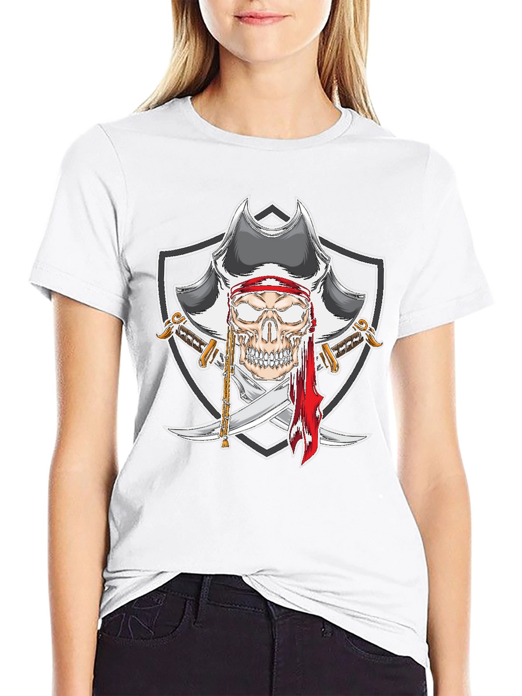 Pirate Skull Graphic Tee