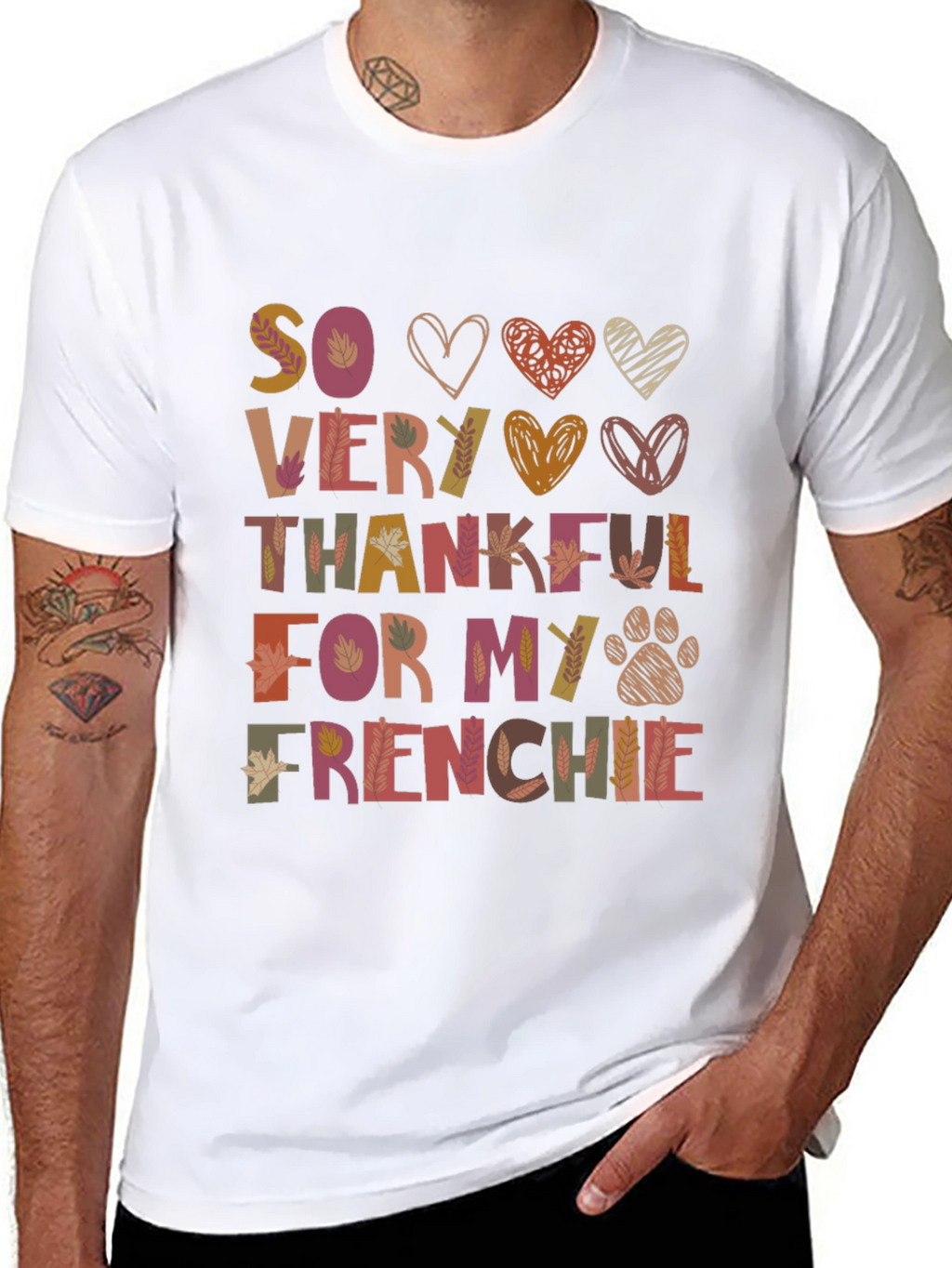 So Very Thankful For My Frenchie T-Shirt