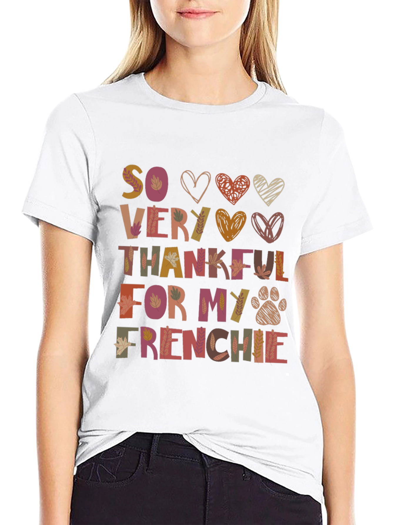 So Very Thankful For My Frenchie T-Shirt