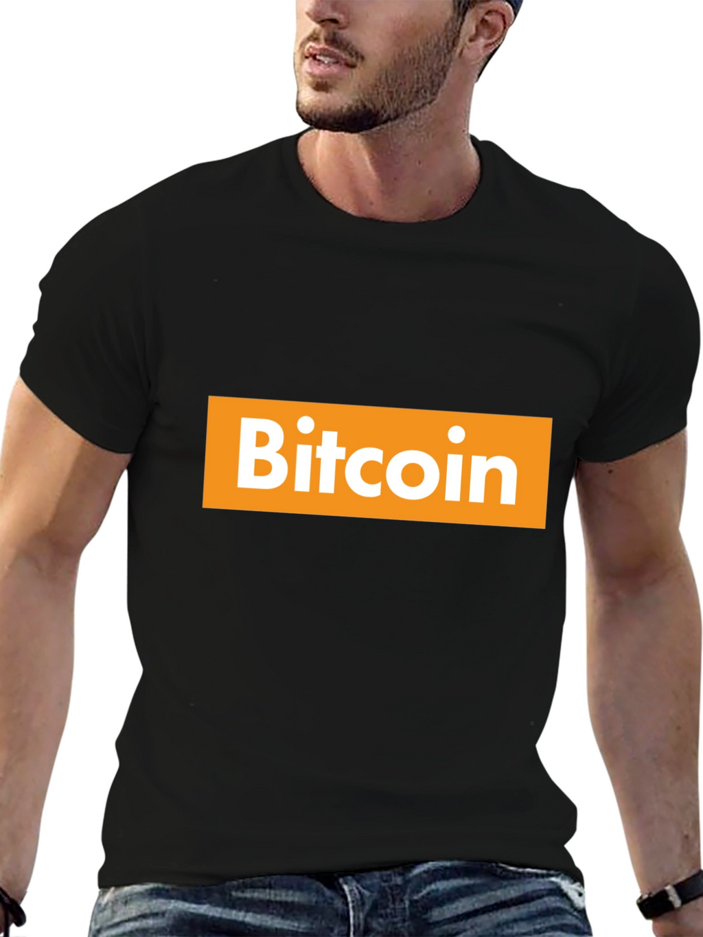 Bitcoin T-Shirt - Crypto Currency Tee - Black