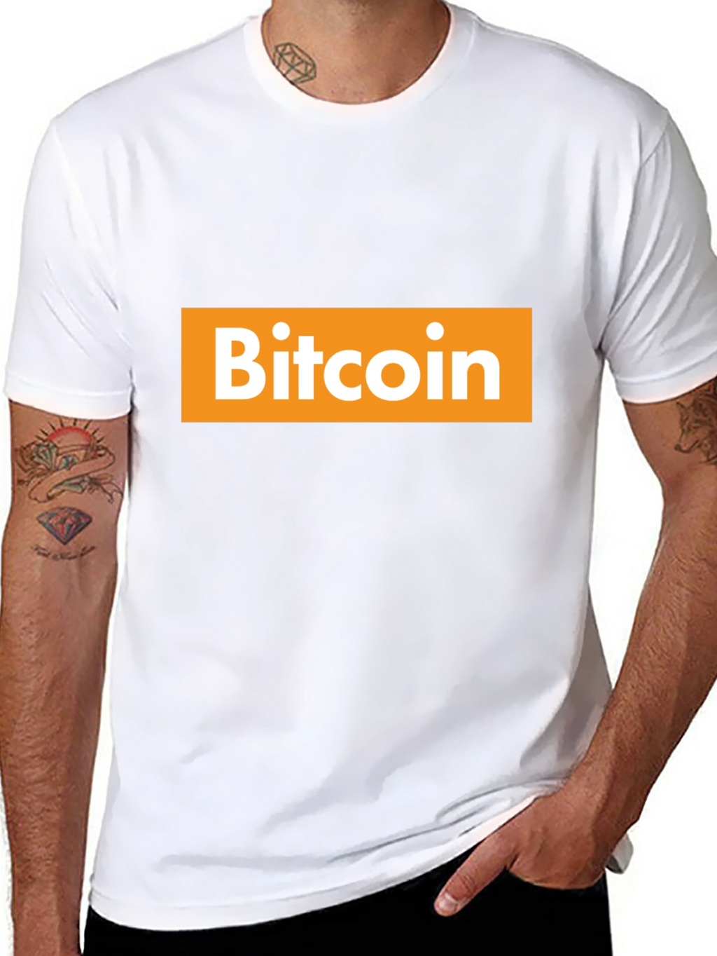 Bitcoin T-Shirt - Crypto Currency Tee - Black