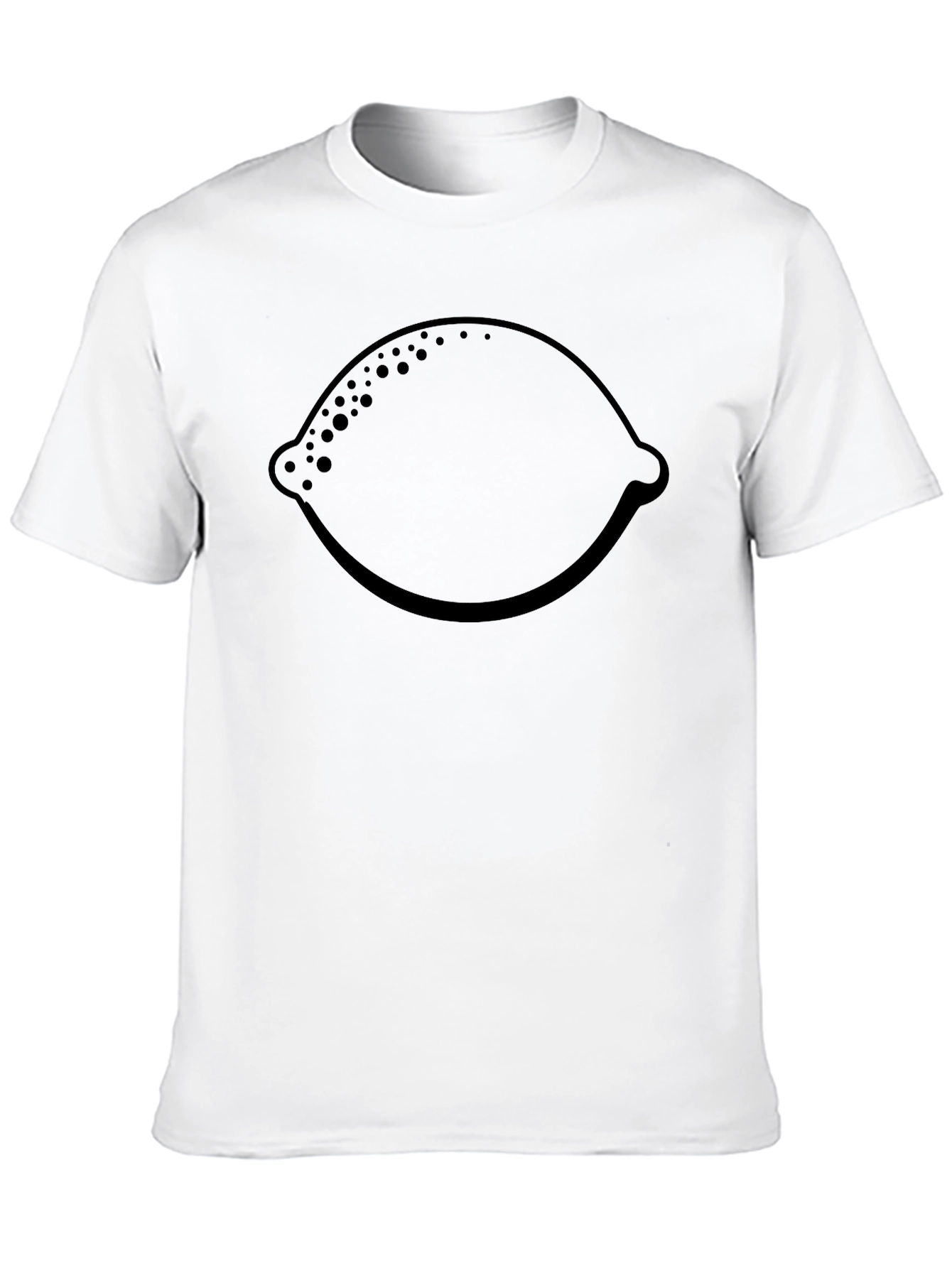 Black Lemon Graphic Tee - Casual Style