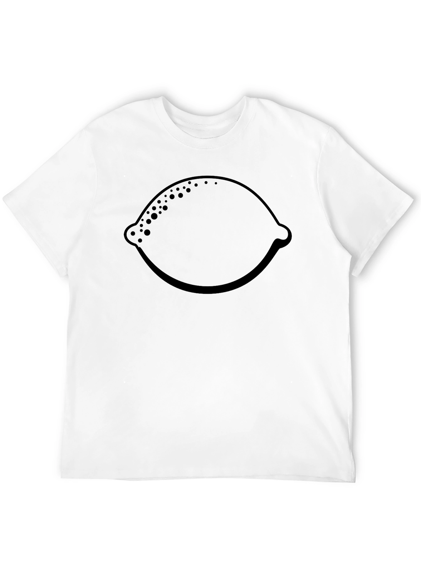 Black Lemon Graphic Tee - Casual Style