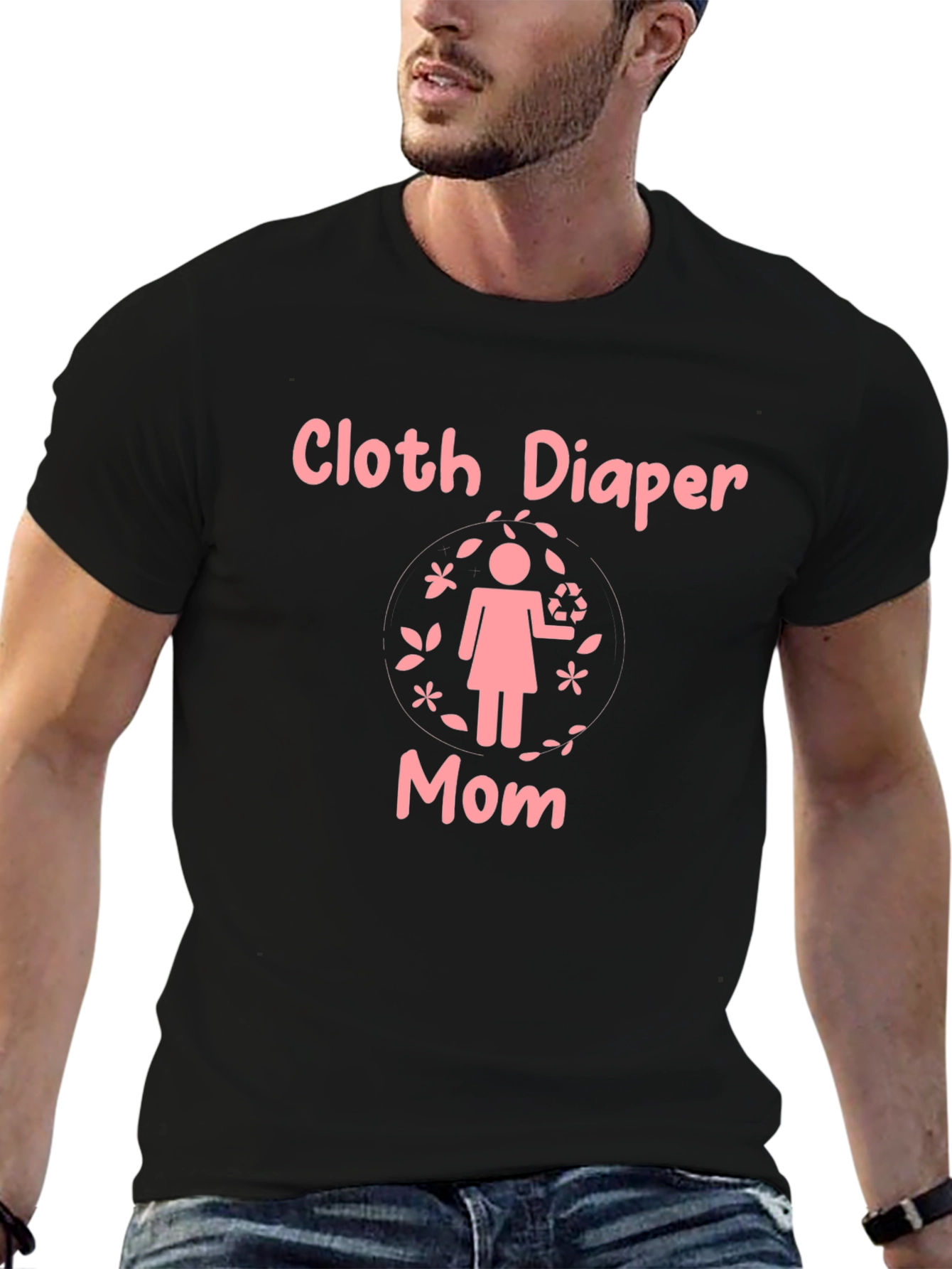 Cloth Diaper Mom Graphic Tee