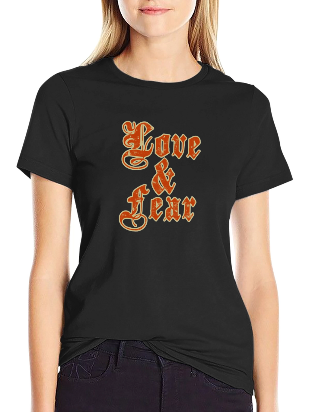 Love & Fear Graphic Tee - Black