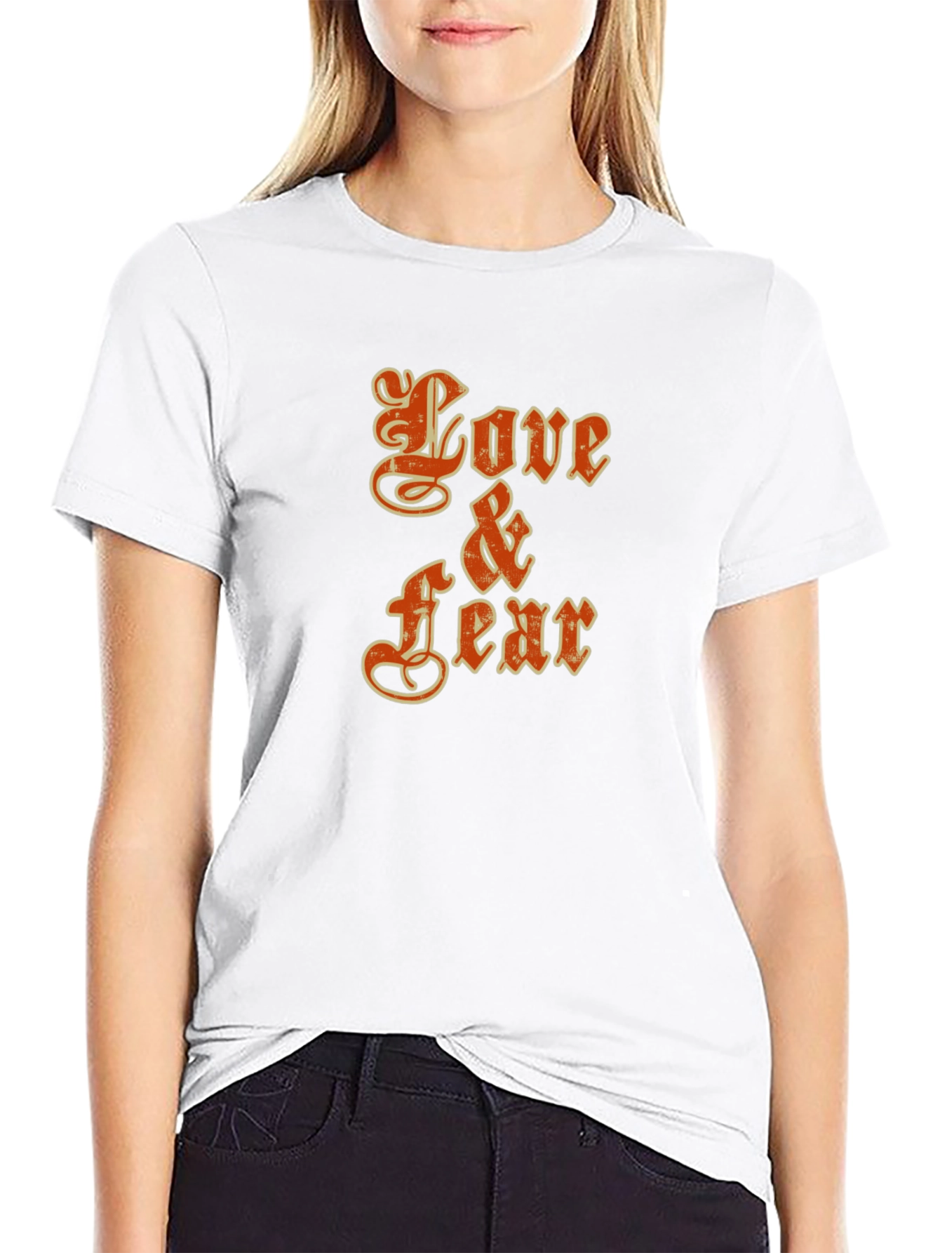 Love & Fear Graphic Tee - Black