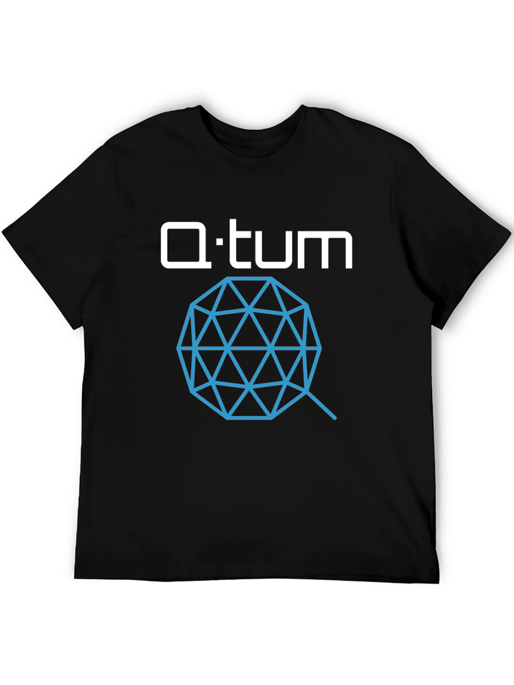 Qtum Cryptocurrency T-Shirt - Black Crypto Tee