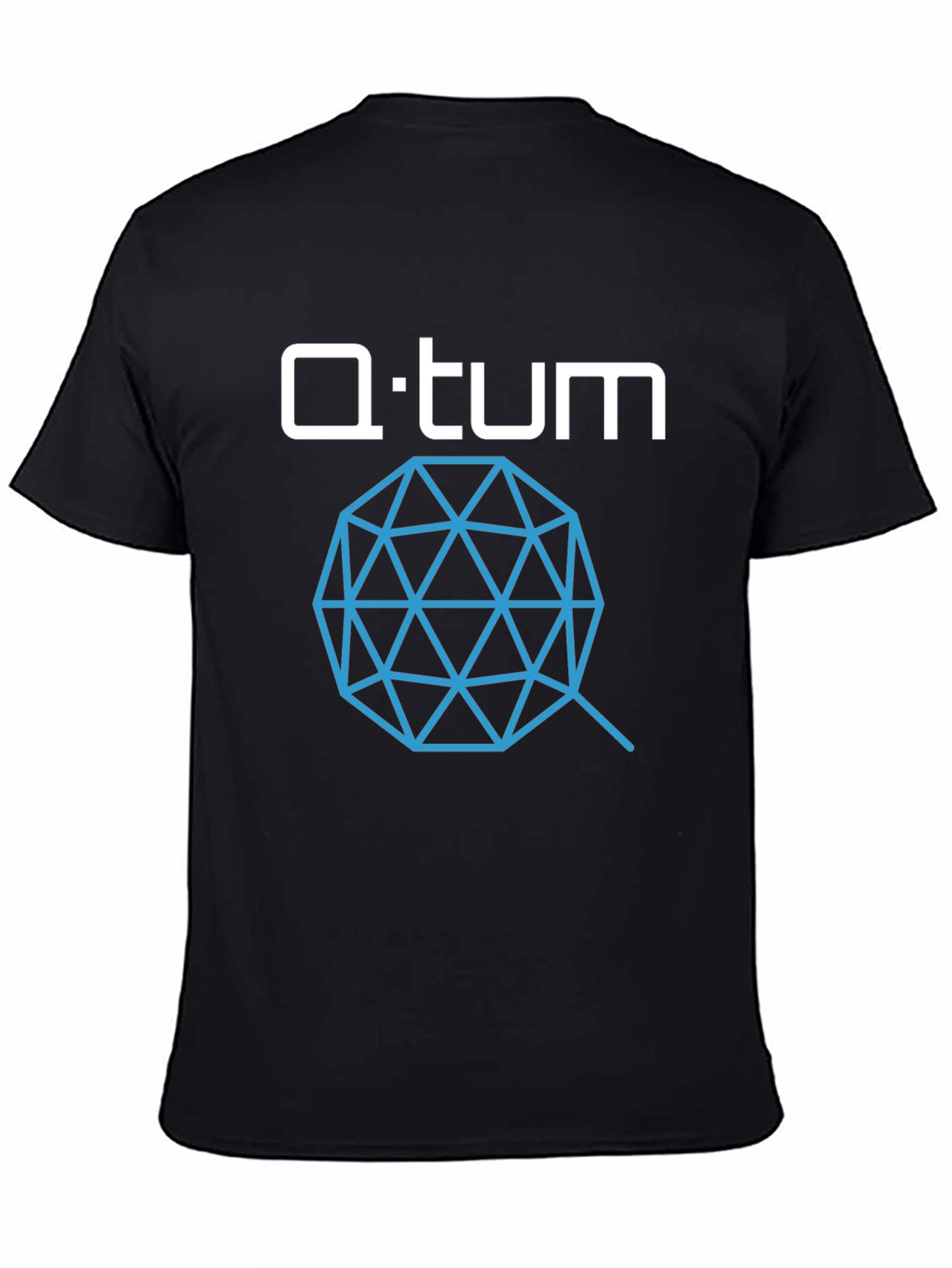 Qtum Cryptocurrency T-Shirt - Black Crypto Tee