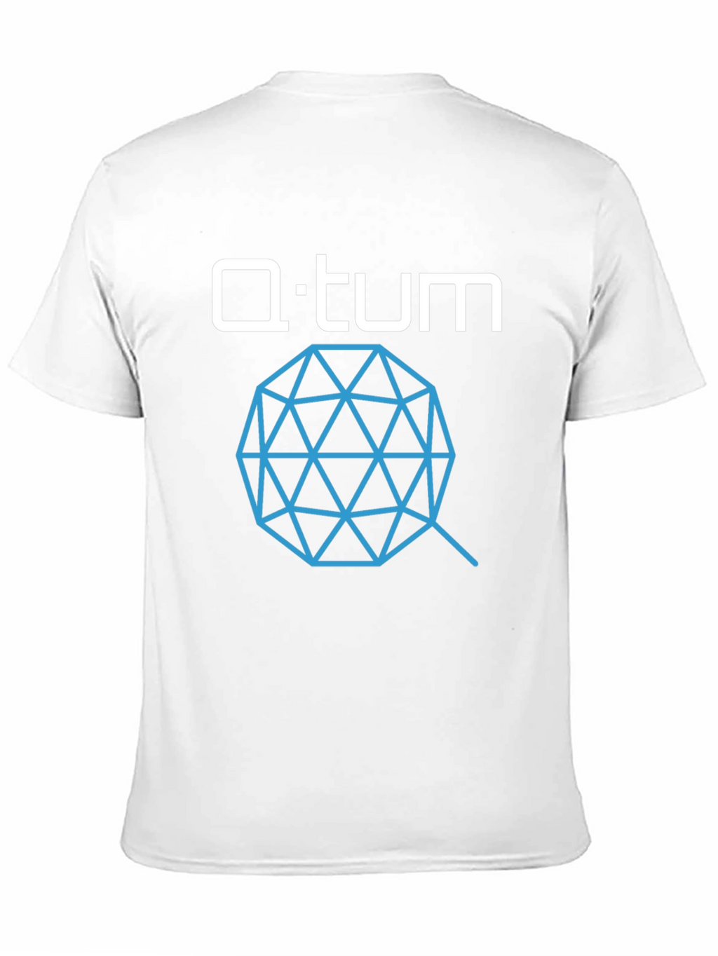 Qtum Cryptocurrency T-Shirt - Black Crypto Tee