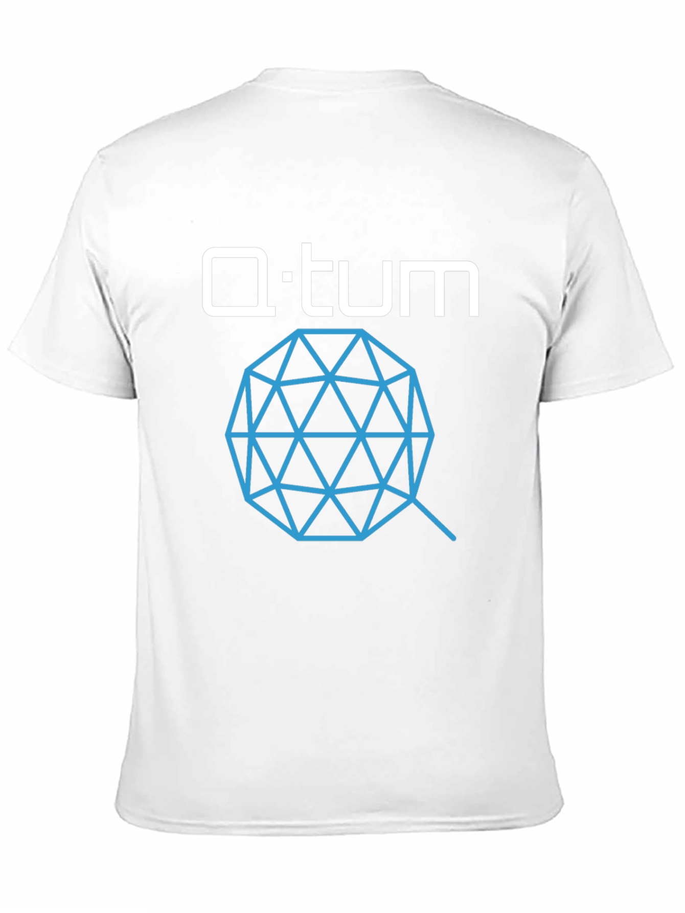 Qtum Cryptocurrency T-Shirt - Black Crypto Tee