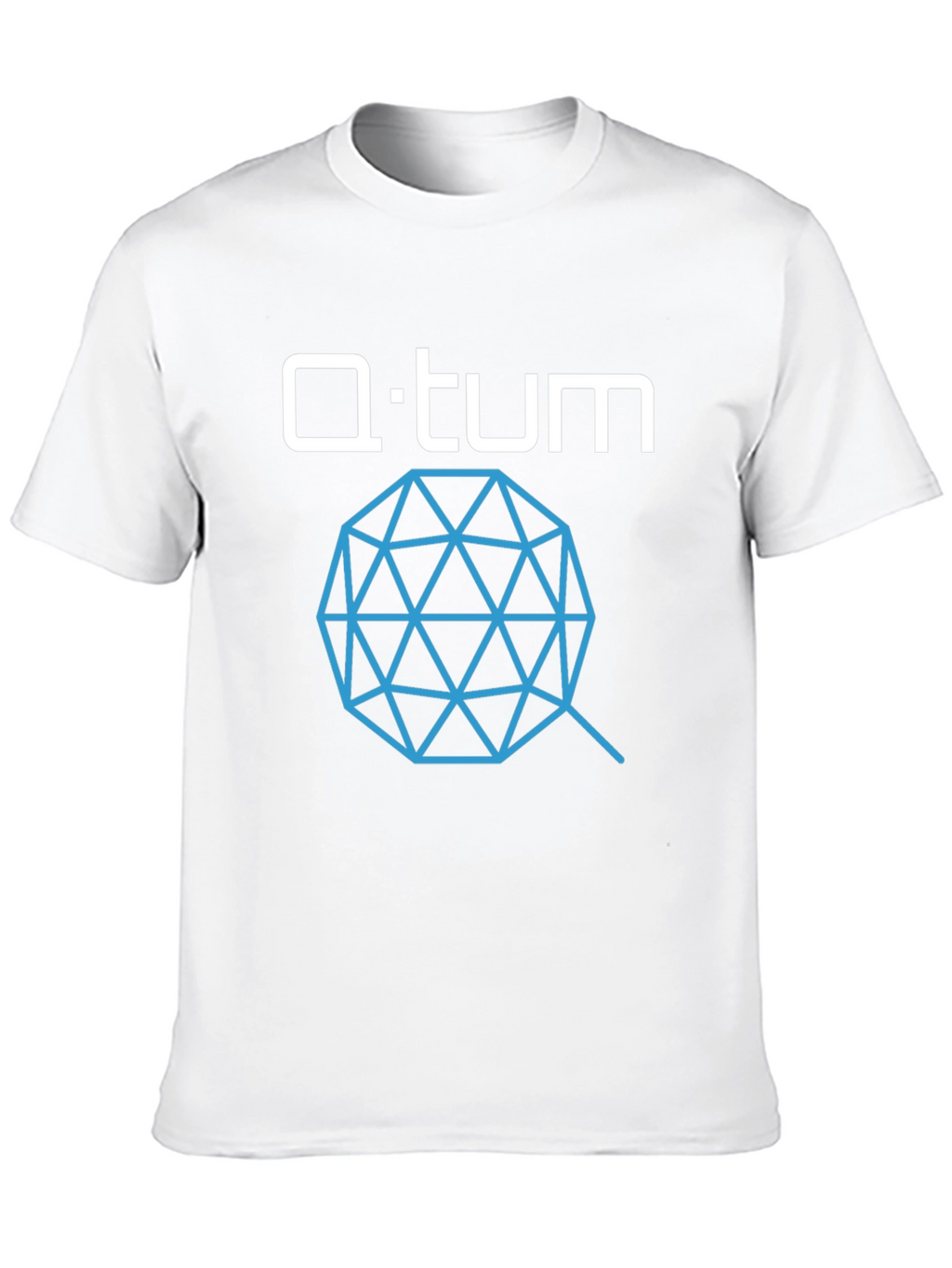 Qtum Cryptocurrency T-Shirt - Black Crypto Tee