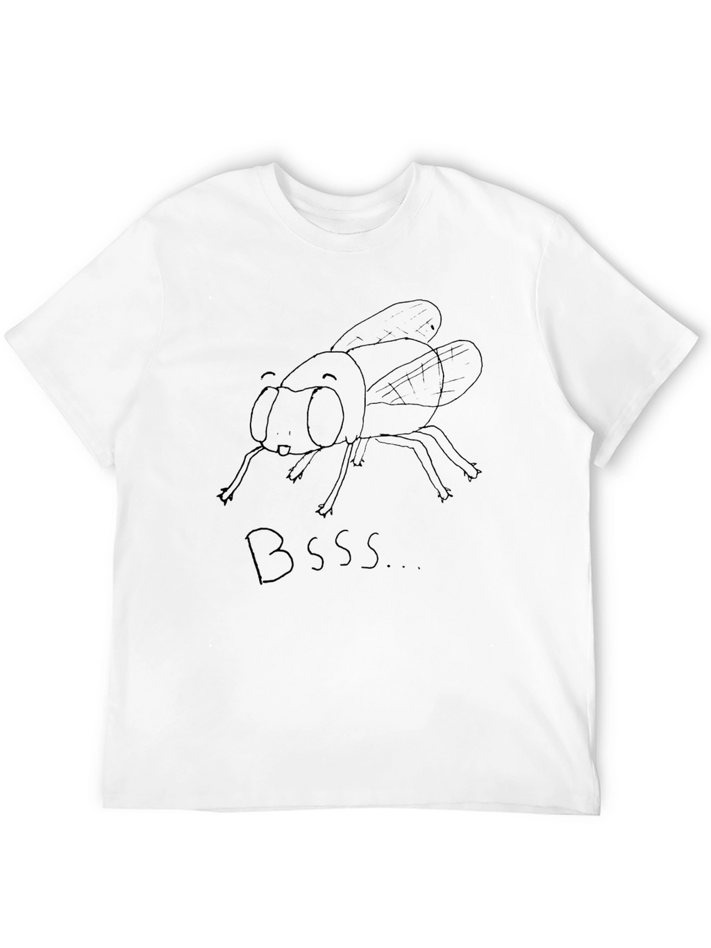 Black Fly Graphic Tee - Bsss...