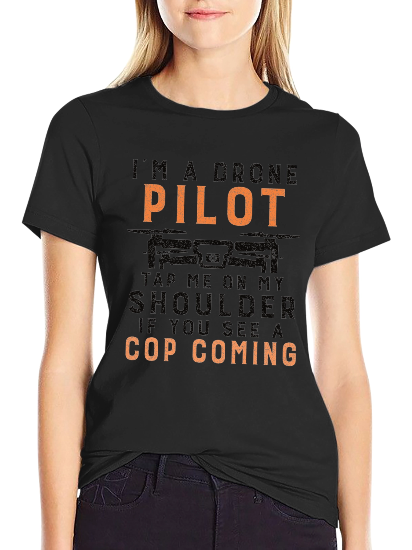 Drone Pilot T-Shirt - Funny Design for Drone Enthusiasts