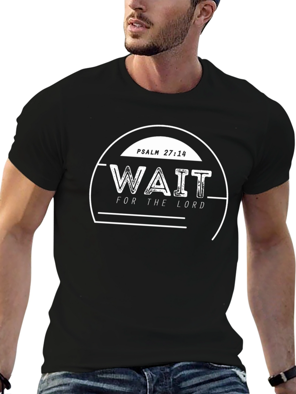Wait for the Lord Graphic T-Shirt