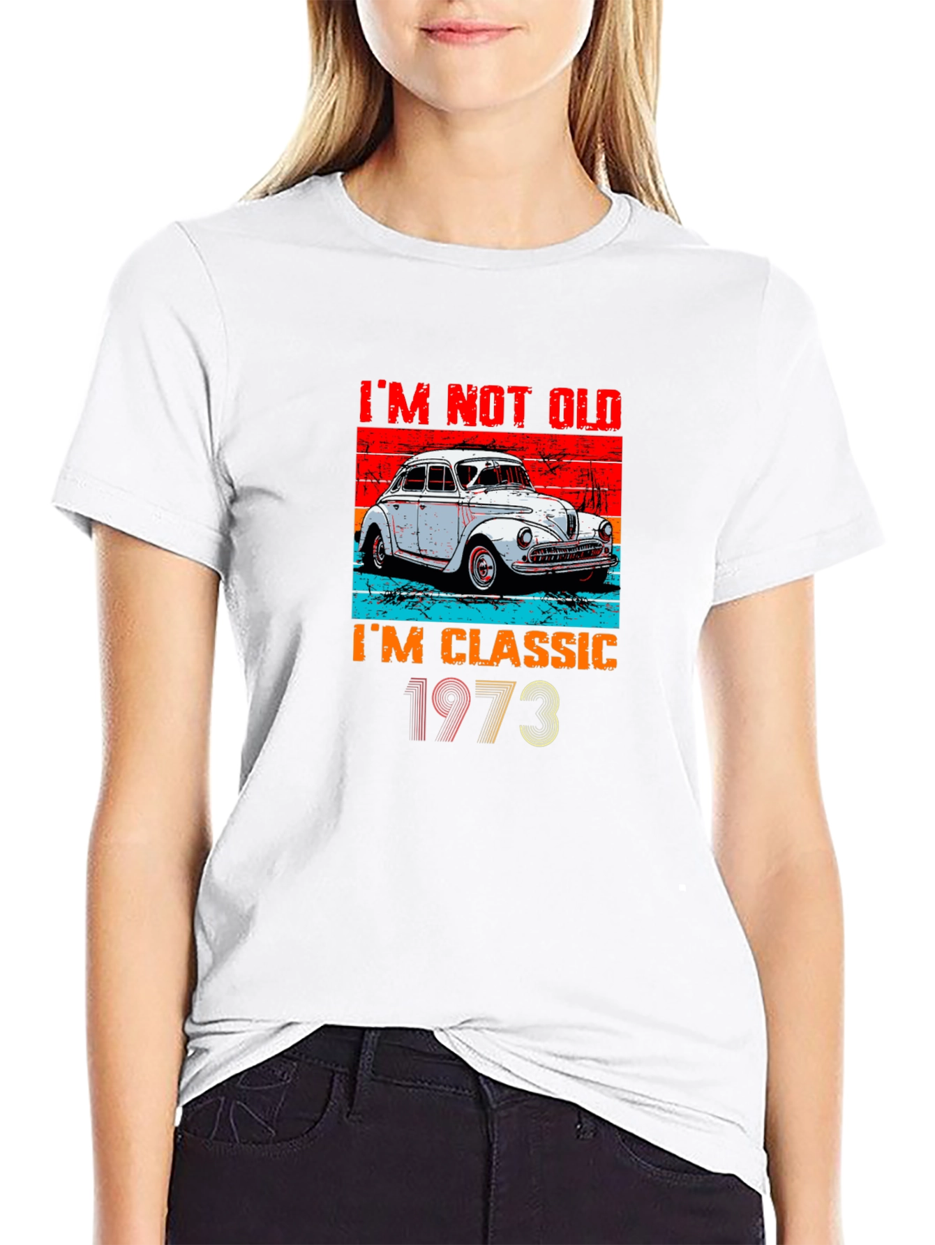Classic Car 1973 T-Shirt - Im Not Old Im Classic