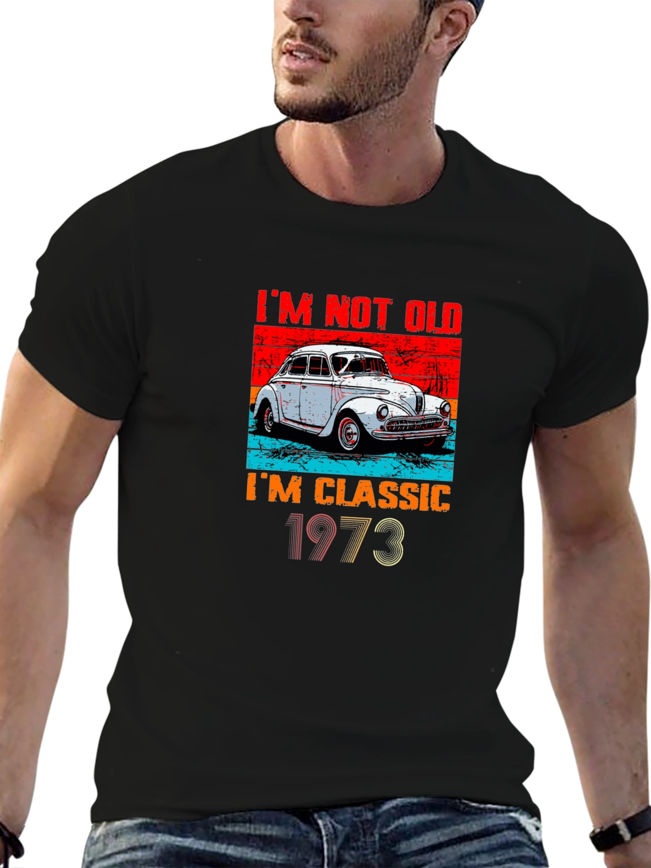 Classic Car 1973 T-Shirt - Im Not Old Im Classic