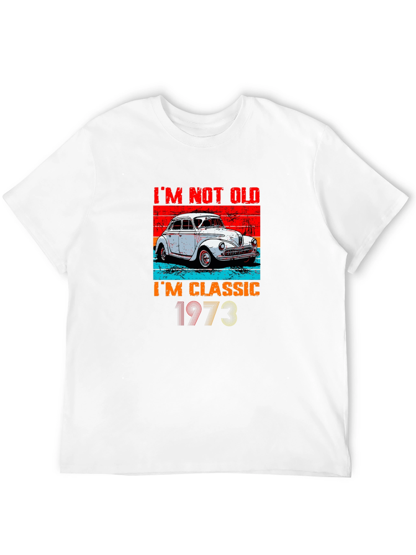 Classic Car 1973 T-Shirt - Im Not Old Im Classic