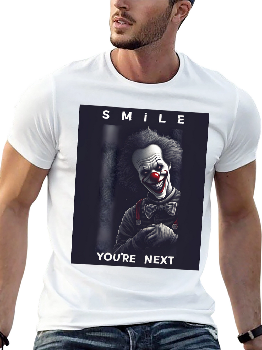 Smile Youre Next Clown T-Shirt