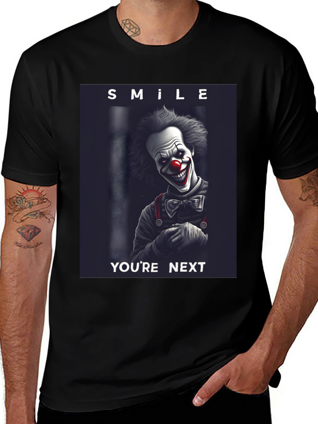 Smile Youre Next Clown T-Shirt