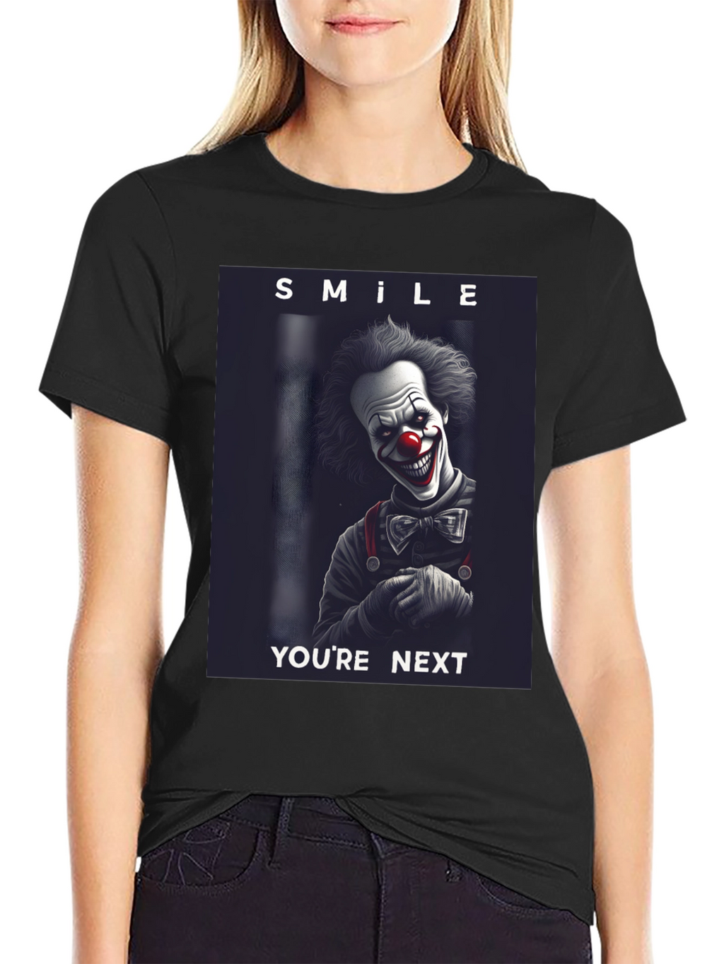 Smile Youre Next Clown T-Shirt