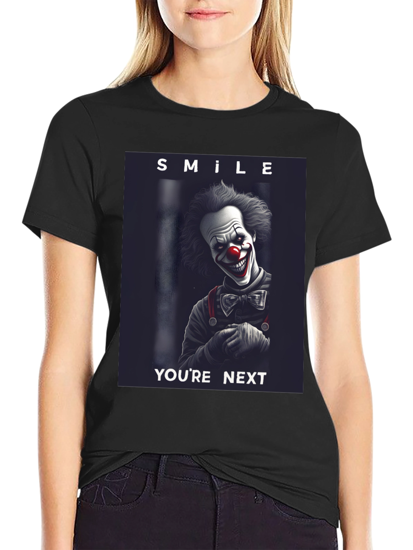 Smile Youre Next Clown T-Shirt