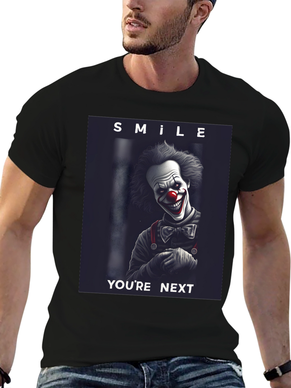 Smile Youre Next Clown T-Shirt