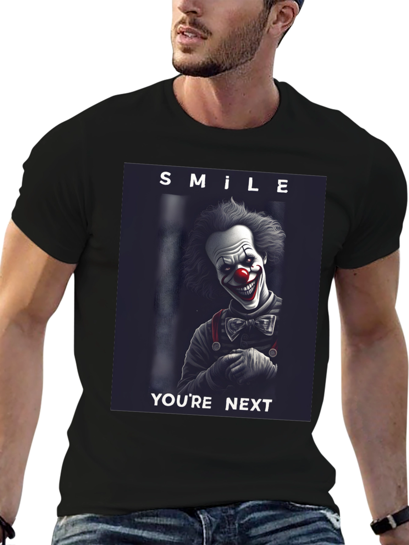 Smile Youre Next Clown T-Shirt