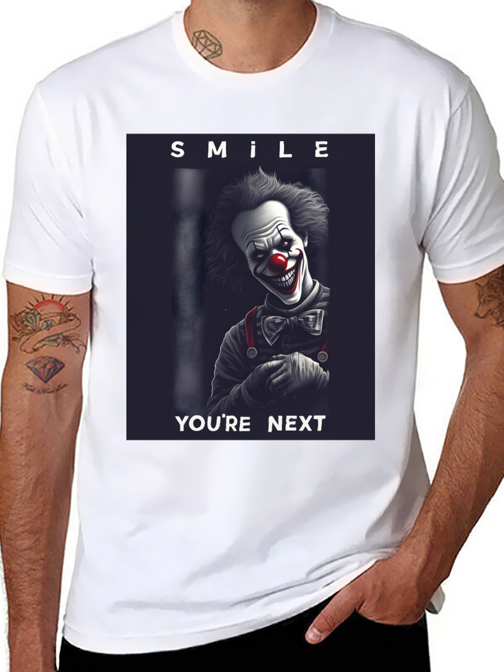 Smile Youre Next Clown T-Shirt